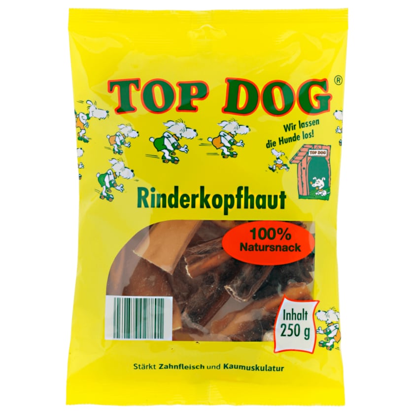 Top Dog Rinderkopfhaut 250g